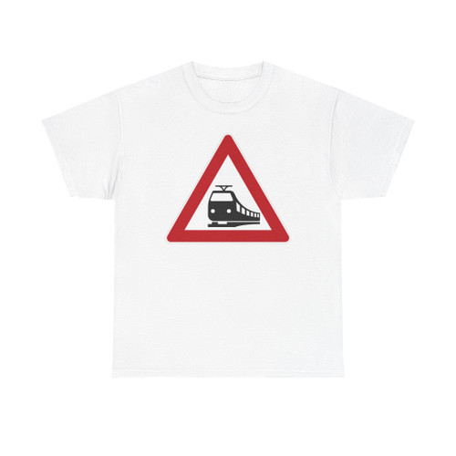 Zeichen 151 - Bahnübergang StVO 2013 (Germany) (Road Sign) T-Shirt