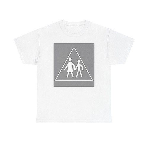 Zeichen 136b Skizze für Kinder auf der Straße StVO 1992 (Germany) (Road Sign) T-Shirt