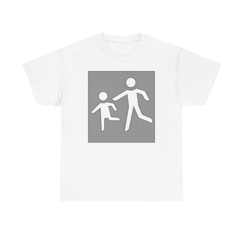 Zeichen 136 Skizze für Kinder auf der Straße StVO 1992 (Germany) (Road Sign) T-Shirt