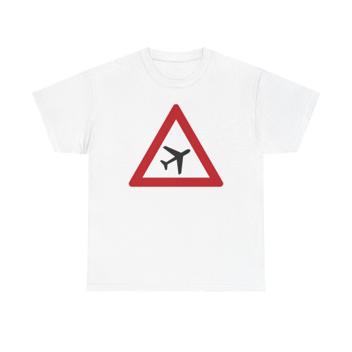 Zeichen 101-20 - Flugbetrieb Aufstellung links StVO 2017 (Germany) (Road Sign) T-Shirt