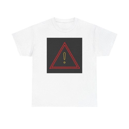Zeichen 101 - Gefahrstelle StVO 1970 als Leuchttafel (Germany) (Road Sign) T-Shirt