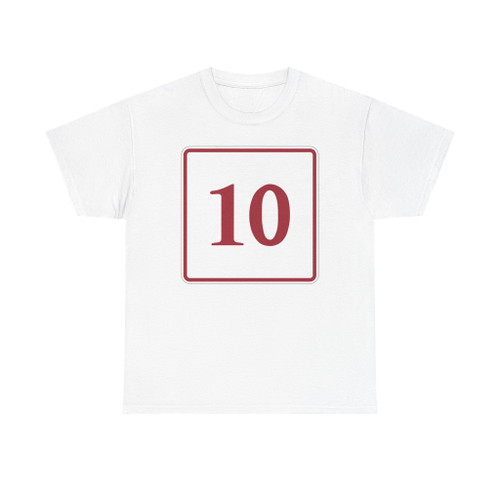 Yukon Highway 10 (Canada) (Road Sign) T-Shirt