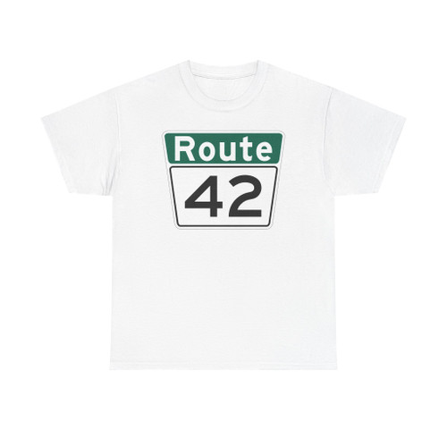 Winnipeg city route 42 (Canada) (Road Sign) T-Shirt