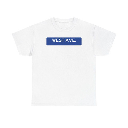 West Avenue Quezon City sign (Philippines) (Road Sign) T-Shirt