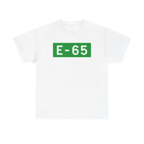 Wegschild Montenegro E-65 (Montenegro) (Road Sign) T-Shirt