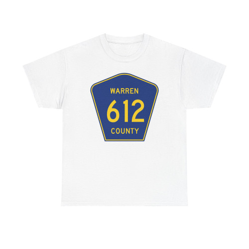 Warren County Route 612 NJ (New Jersey) (Road Sign) T-Shirt