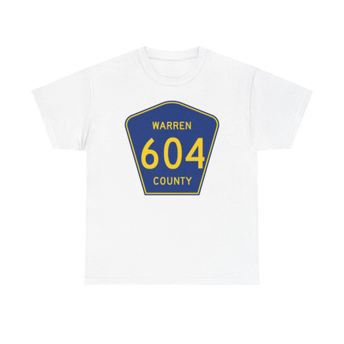 Warren County Route 604 NJ (New Jersey) (Road Sign) T-Shirt