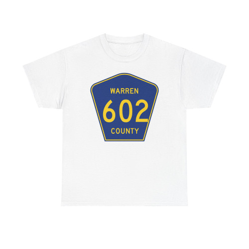 Warren County Route 602 NJ (New Jersey) (Road Sign) T-Shirt