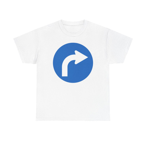 Vorschriftszeichen 15 rechts abb (Austria) (Road Sign) T-Shirt