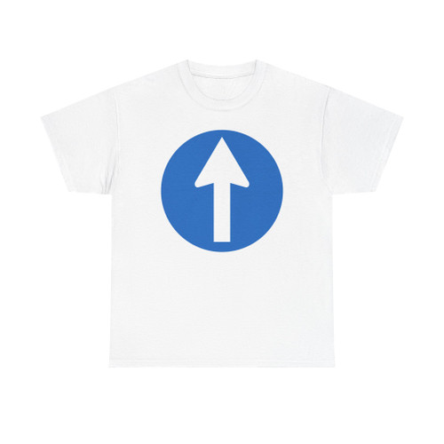 Vorschriftszeichen 15 gerade (Austria) (Road Sign) T-Shirt