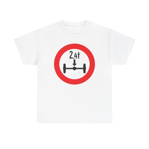 Vorschriftszeichen 9d (Austria) (Road Sign) T-Shirt