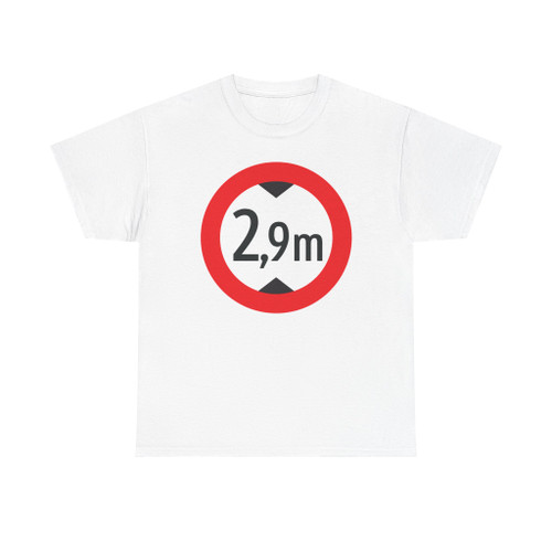Vorschriftszeichen 9b 2010 (Austria) (Road Sign) T-Shirt