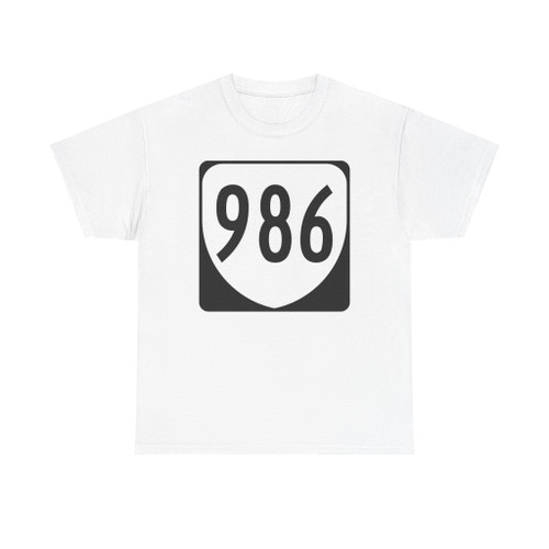 Virginia 986 1980 (Virginia) (Road Sign) T-Shirt