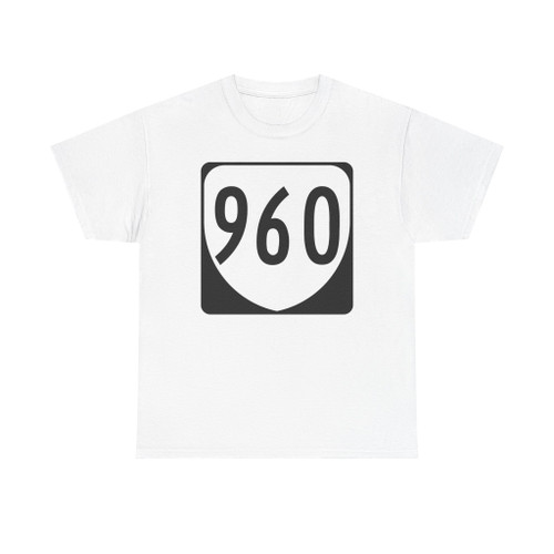 Virginia 960 1980 (Virginia) (Road Sign) T-Shirt (0c6f39)