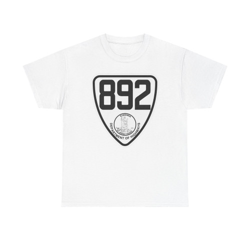 Virginia 892 1924 (Virginia) (Road Sign) T-Shirt (0a4f50)