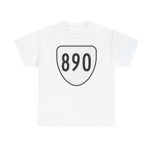 Virginia 890 1956 (Virginia) (Road Sign) T-Shirt (0e0e44)