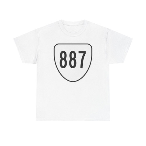 Virginia 887 1956 (Virginia) (Road Sign) T-Shirt (0d69a1)