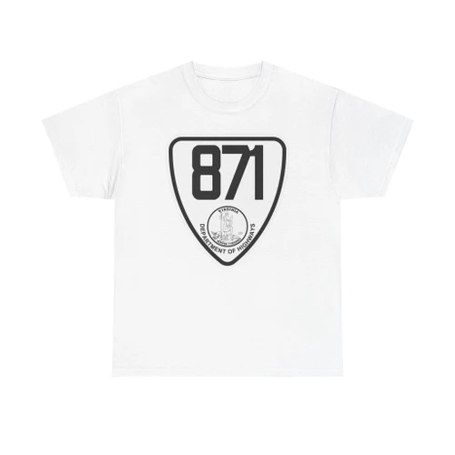 Virginia 871 1924 (Virginia) (Road Sign) T-Shirt