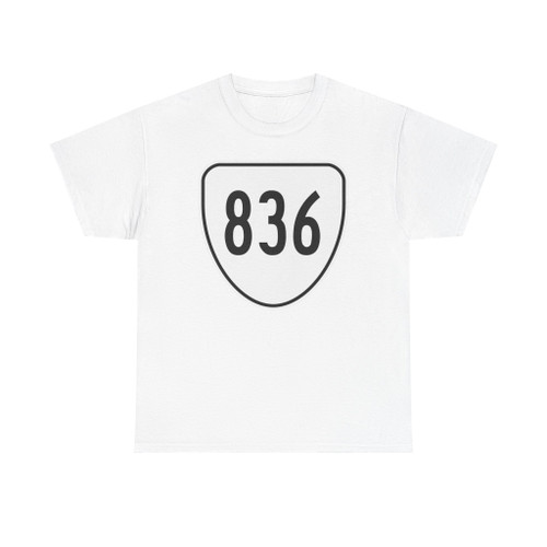 Virginia 836 1956 (Virginia) (Road Sign) T-Shirt (0e9326)