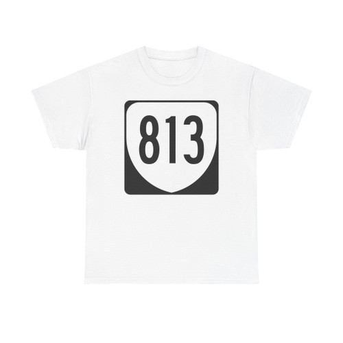 Virginia 813 1980 (Virginia) (Road Sign) T-Shirt (07f274)