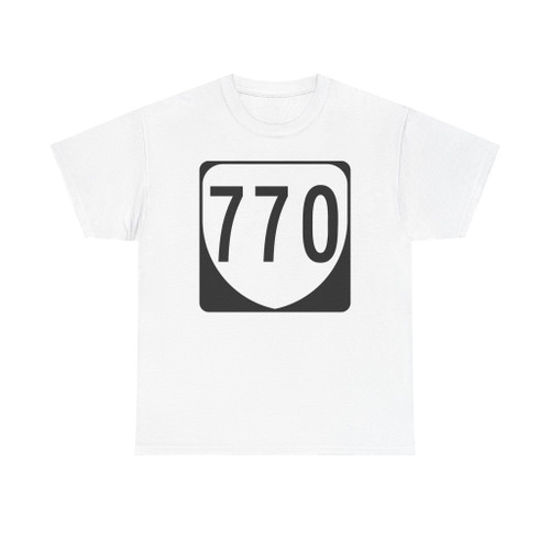 Virginia 770 1980 (Virginia) (Road Sign) T-Shirt (0d66f6)