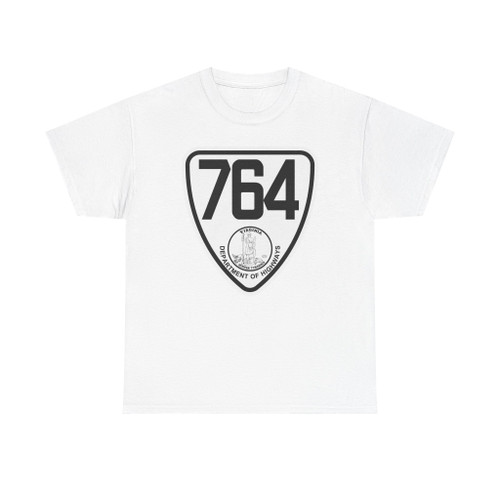 Virginia 764 1924 (Virginia) (Road Sign) T-Shirt (0e0b9e)