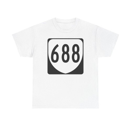 Virginia 688 1980 (Virginia) (Road Sign) T-Shirt