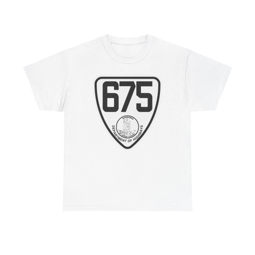 Virginia 675 1924 (Virginia) (Road Sign) T-Shirt