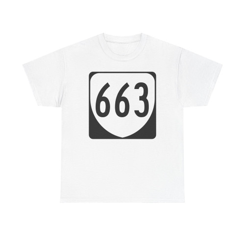 Virginia 663 1980 (Virginia) (Road Sign) T-Shirt