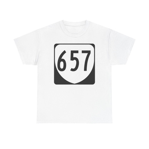 Virginia 657 1980 (Virginia) (Road Sign) T-Shirt