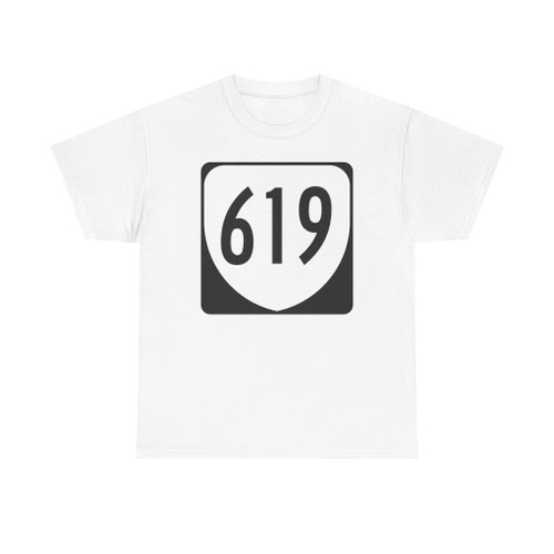 Virginia 619 1980 (Virginia) (Road Sign) T-Shirt