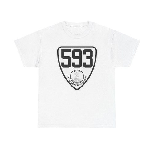 Virginia 593 1924 (Virginia) (Road Sign) T-Shirt