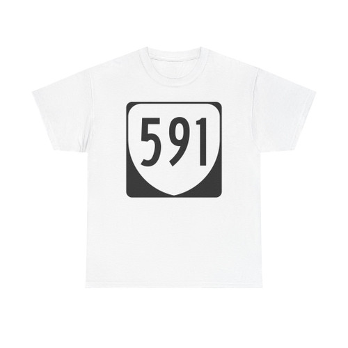 Virginia 591 1980 (Virginia) (Road Sign) T-Shirt