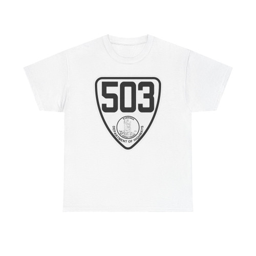 Virginia 503 1924 (Virginia) (Road Sign) T-Shirt