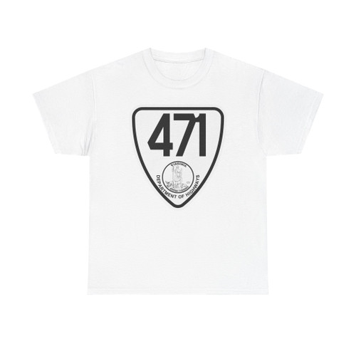 Virginia 471 1924 (Virginia) (Road Sign) T-Shirt