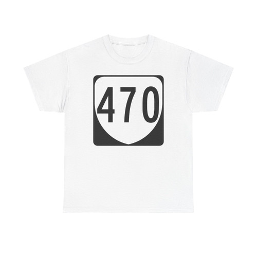 Virginia 470 1980 (Virginia) (Road Sign) T-Shirt