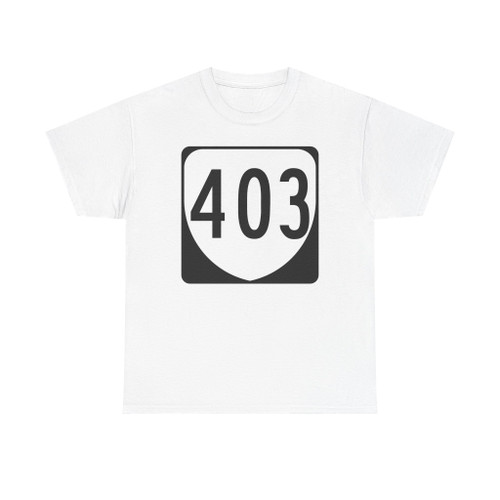 Virginia 403 1980 (Virginia) (Road Sign) T-Shirt