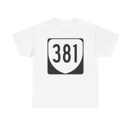 Virginia 381 1980 (Virginia) (Road Sign) T-Shirt