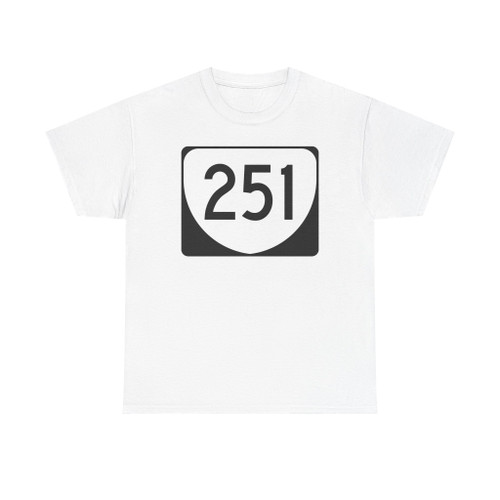 Virginia 251 (Virginia) (Road Sign) T-Shirt