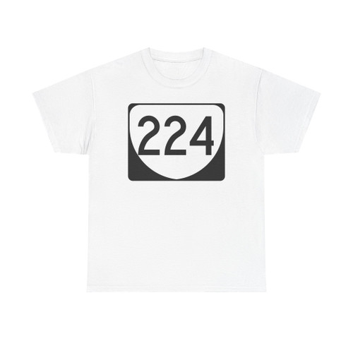 Virginia 224 (Virginia) (Road Sign) T-Shirt