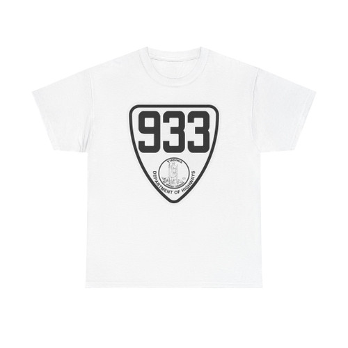 Virginia 933 1924 (Virginia) (Road Sign) T-Shirt