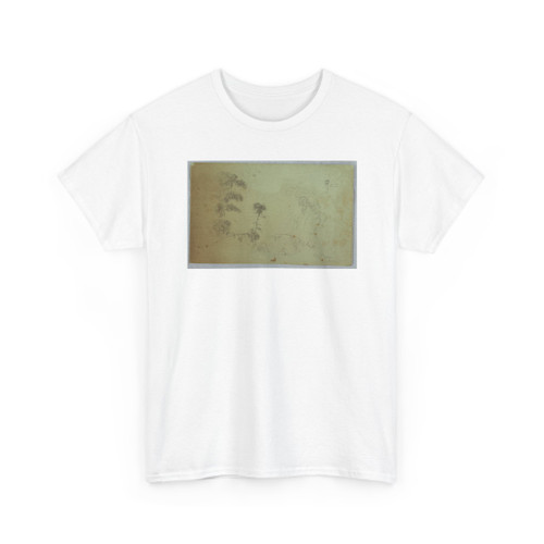 Frederic Edwin Church, American, - Bamboo Sketches, Bellevue, Jamaica - August 1865 v2 - T-Shirt