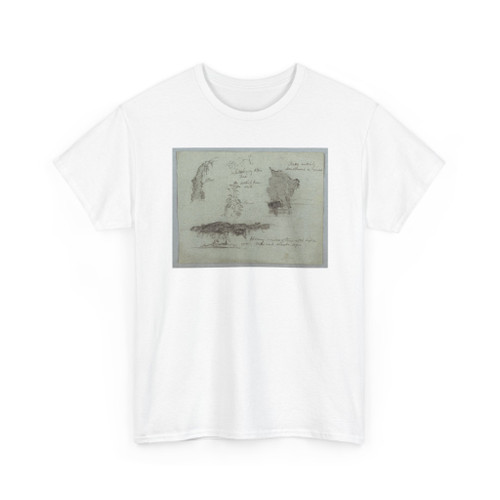 Frederic Edwin Church, American, - Botanical Sketches along the Río Magdalena, Colombia - May 1853 v2 - T-Shirt