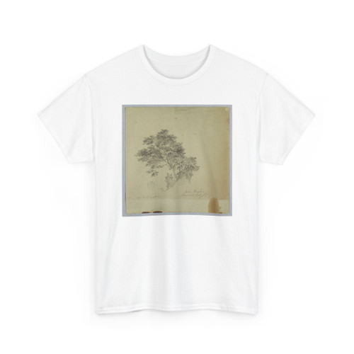 Frederic Edwin Church, American, - Tamarind Tree, Jamaica - July 1865 v2 - T-Shirt