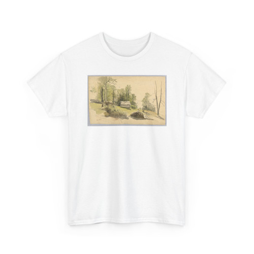 William Stanley Haseltine, American, - Study for landscape, Hasliberg, Switzerland - ca. 1856 - T-Shirt