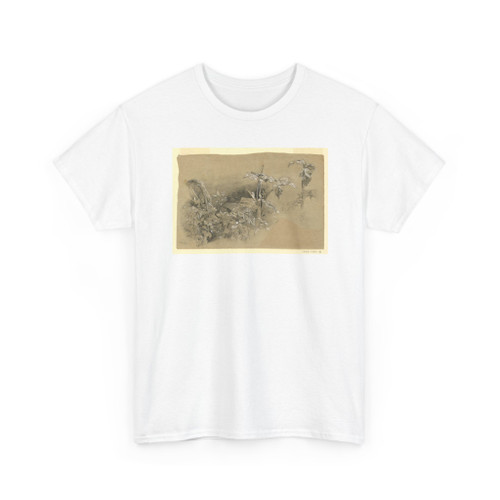 William Trost Richards, American, - Study of foliage - ca. 1860 - T-Shirt