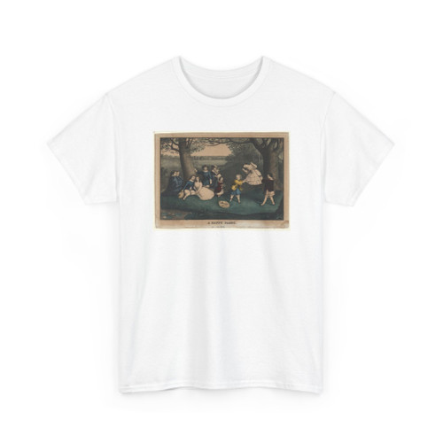 E.B. and E.C. Kellogg - A Happy Party - ca 1845 - T-Shirt