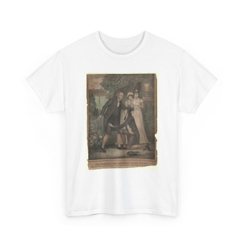 D.W. Kellogg and Company - The Prodigal Son Returned to His Father by D.W. Kellogg and Company - ca 1838 - T-Shirt