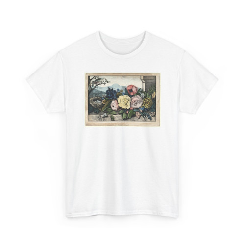 Ensign, Thayer and Company - Flowers No 1 - ca 1850 - T-Shirt