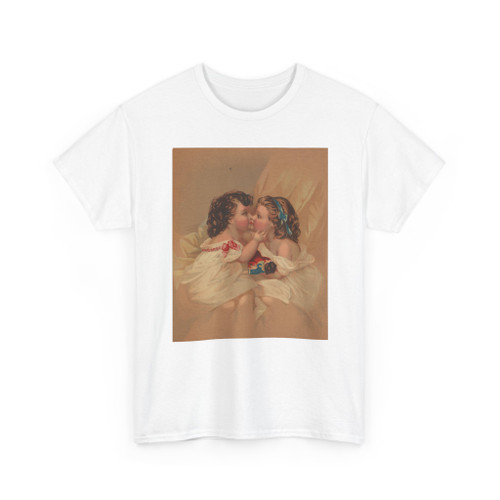 Unidentified (American) - (Untitled-Two Girls) - ca. 1875 - T-Shirt